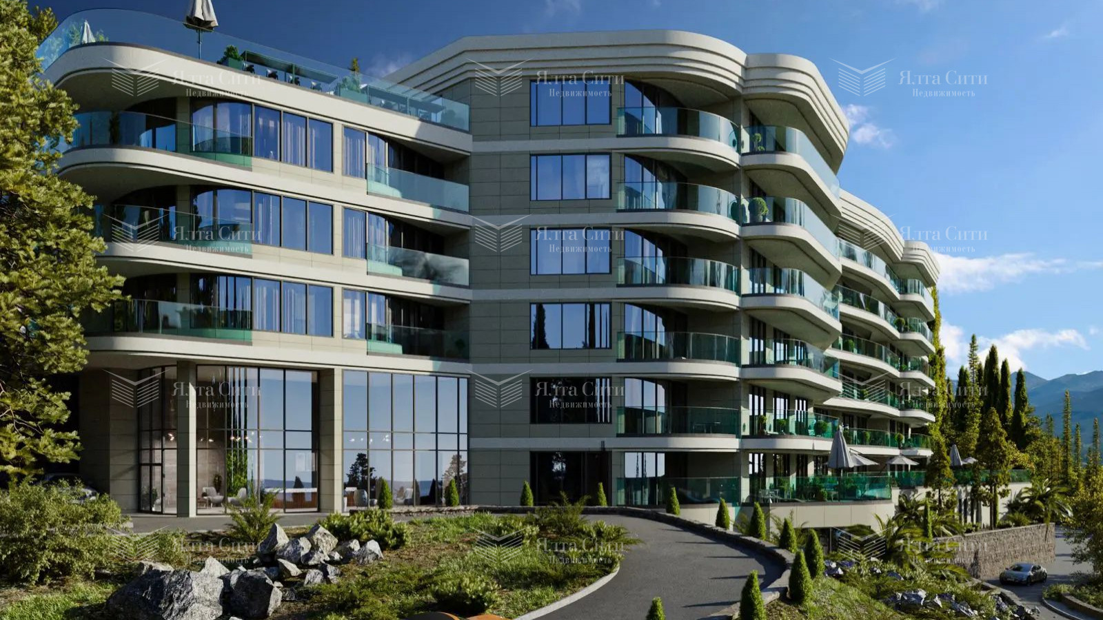 Апартаменты Sky Plaza 5.0, Ялта, 80 м от моря - фото 7